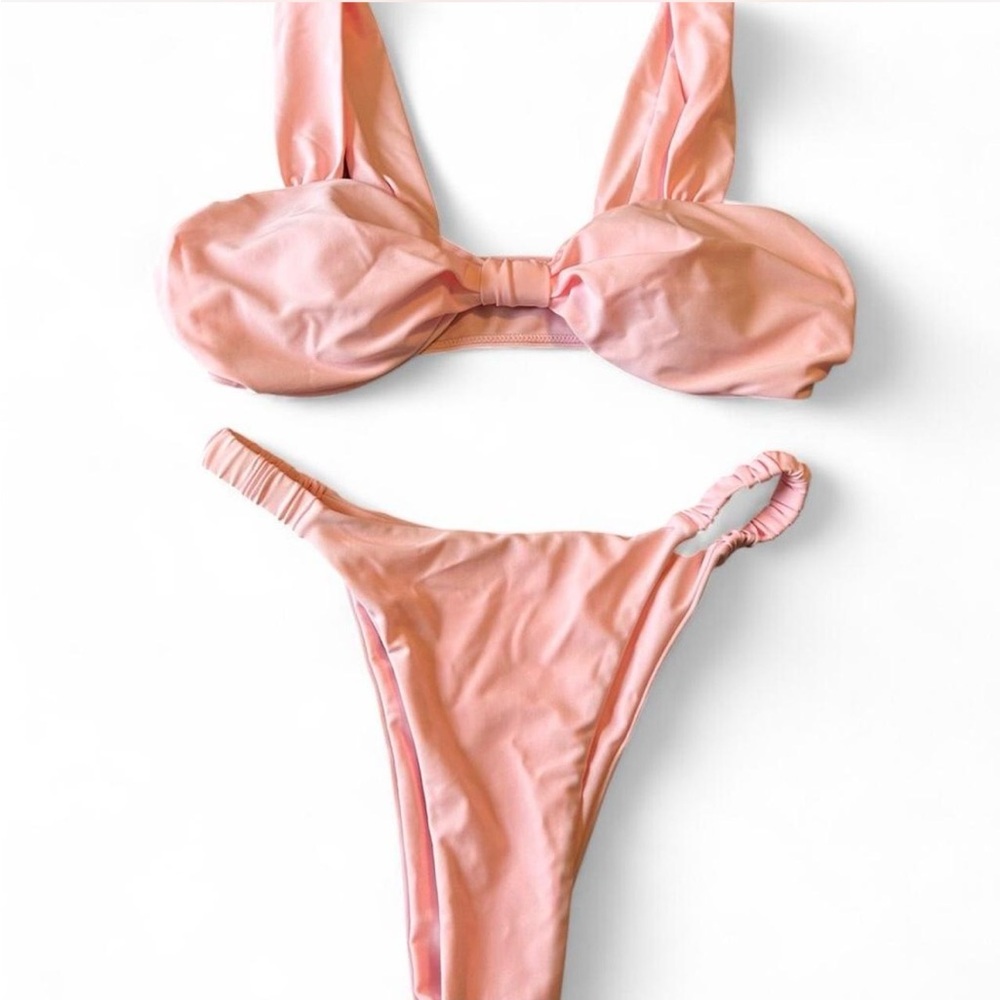 NWOT SHEIN Pink Bikini Set